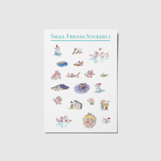 Stickers 03. Small Friends Stickers Set